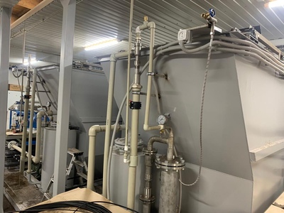 Завершена 1 стадия строительства очистных сооружений