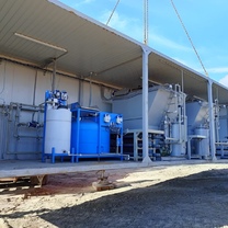 погрузка очистных для Питерпром