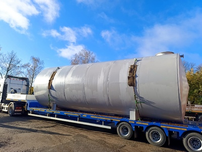 Финальная стадия установки комплекса очистки на производстве ООО 